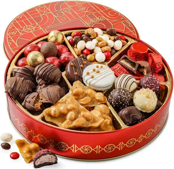 Holiday Snack Gift Tin