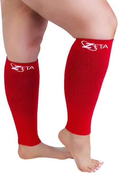 Zeta Wear Plus Size Support Sleeve Wide Calf Compression