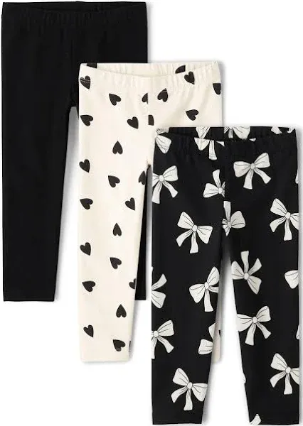 The Children's Place Baby Girls' 3-Pack Leggings