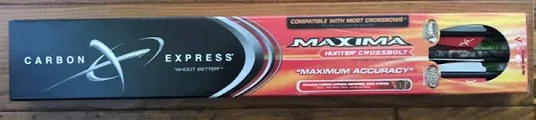 Carbon Express Maxima Hunter Crossbow Bolts