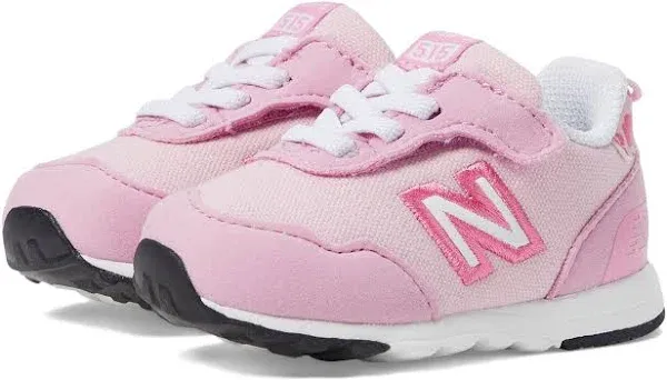 Girl&#039;s Shoes New Balance Kids 515 New-B Hook-and-Loop (Infant/Toddle<wbr/>r)