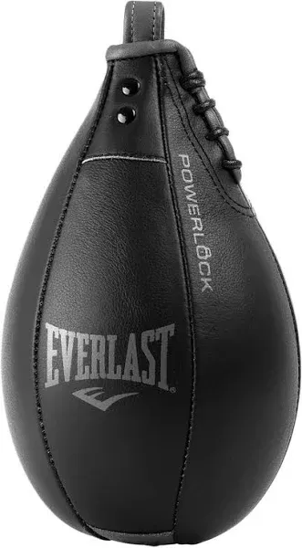 Everlast Powerlock Training Speed Bag - Black