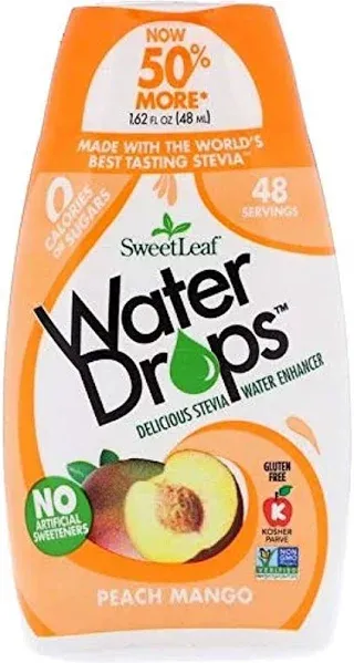 Sweetleaf Water Drops Peach Mango