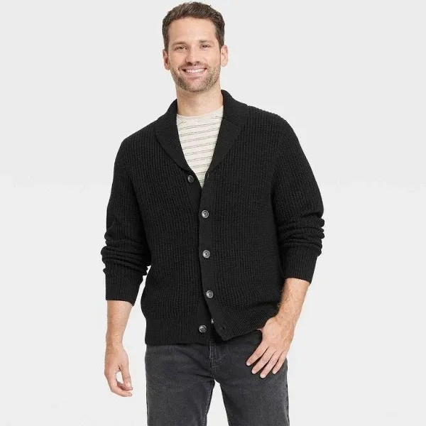 Goodfellow & Co. Men's Shawl Collared Cardigan