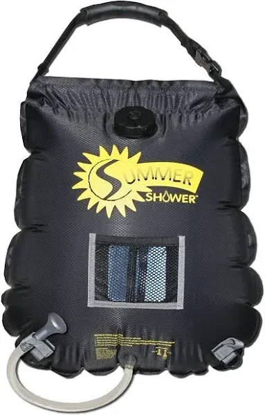 ADVANCED ELEMENTS 5-Gallon PVC Free Solar Shower Black/Yellow