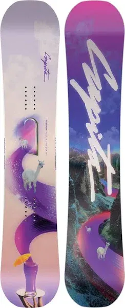 Capita Space Metal Fantasy Wide Womens Snowboard 2024