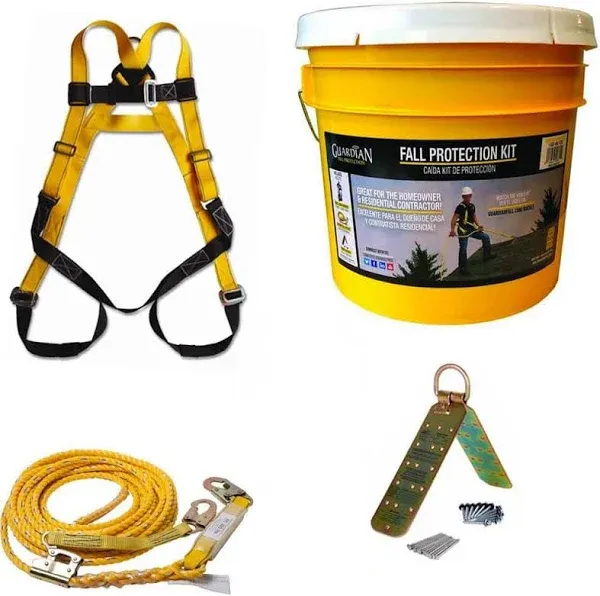 Guardian Fall Protection Bucket of Safe-Tie Kit 00815