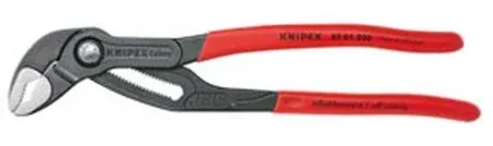 KNIPEX 87 01 250 10&quot; Overall Length, V-Jaw Jaw Type Pipe &amp; Plumber Pliers