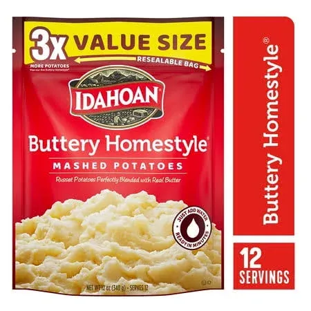 Idahoan Buttery Homestyle Mashed Potatoes