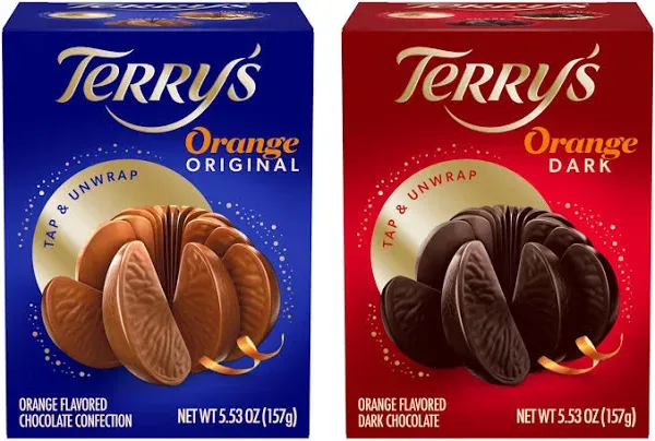 Terry's Milk and Dark Chocolate Oranges Variety Pack