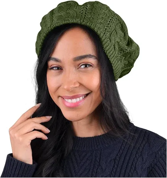 Soft Knit Solid Color Beanie, Chic, and Lightweight Crochet Knitted Style Bea...