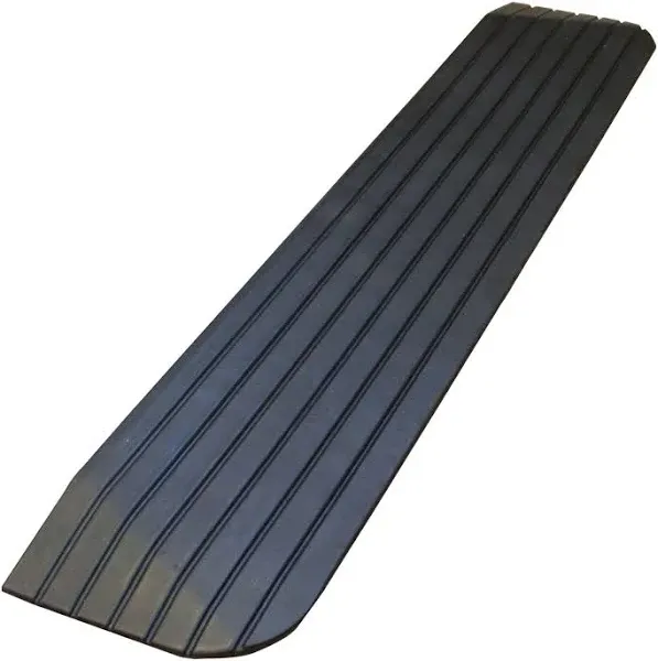 RK Safety RK-RTR01 1" Rise Solid Rubber Power Wheelchair Scooter Threshold Ramp (1 Pc)