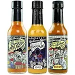 Torchbearer Sauces Hot Sauce Bundle Set 5 oz Each: Zombie Apocalypse Garlic Reaper & Son of Zombie