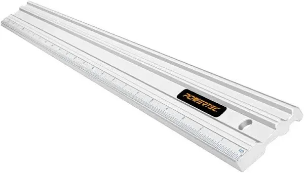 POWERTEC 24 Inch Anodized Aluminum Straight Edge Ruler