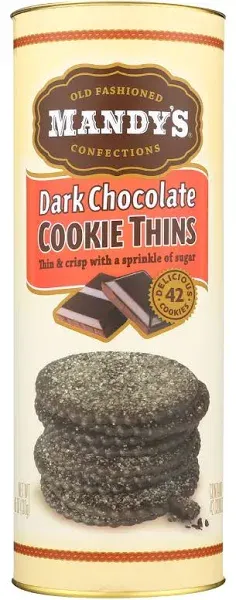 Mandy's Dark Chocolate Cookie Thins