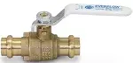 3/4&#034; Press Ball Valve Full Port