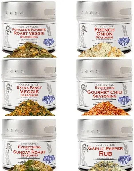 Gift- Slow Cooker Seasonings - 6pc.