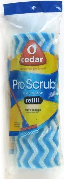 O'Cedar Pro Scrub Roller Mop Refill 10"