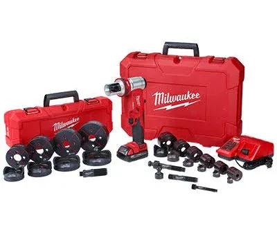 Milwaukee CANADA 18V Li-Ion 1/2 in. - 4 in. FORCE LOGIC 6T Cordless Knockout Kit