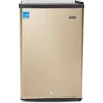 Whynter CUF-210SSG 2.1 Cu. ft Energy Star Upright Freezer with Lock in Rose Gold