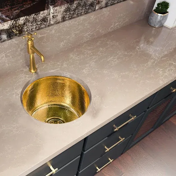 Nantucket Sinks' Brightwork 15'' Single Basin Kitchen Sink