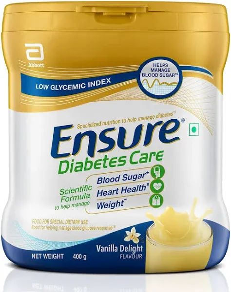 Ensure Diabetes Care Powder Sugar Free Vanilla Flavour (pet jar)