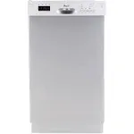 Avanti DWF18V3S 18" Built in Dishwasher - Stainless Steel