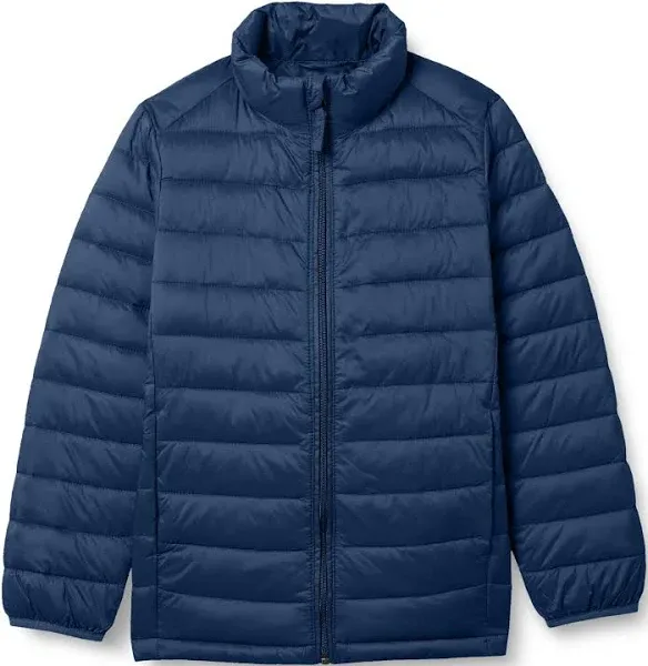 Amazon Essentials Boys and Toddlers' Lightweight Water-Resistant Packable Puffer Jacket