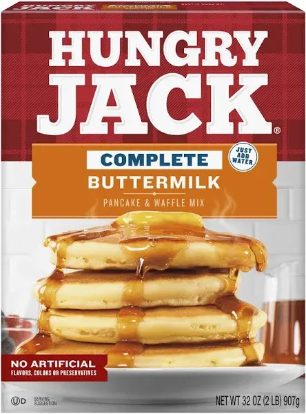 Hungry Jack Complete Buttermilk Pancake Waffle Mix