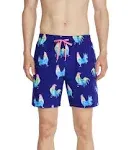 Chubbies Men's The Fowl Plays Stretch 7" Swim Trunks