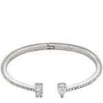 Swarovski White Attract Mesmera Cuff Bracelet