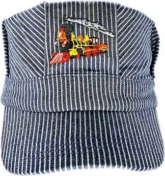 The Real Deal Boys' Steam Engine Embroidered Train Hat