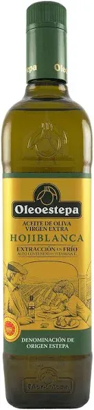 Oleoestepa Hojiblanca Spanish Extra Virgin Olive Oil - 0.75 Liter / 25.4 Ounce