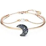 Swarovski Sublima Bangle Moon Multicolored, Rose Gold-tone Plated 5671586