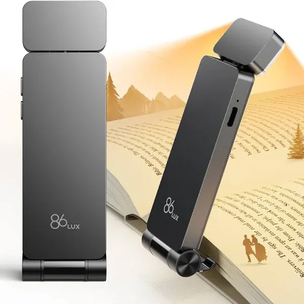 86lux Rechargeable Book Light