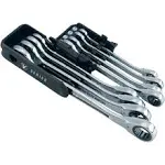 Craftsman V-Series SAE Reversible Ratcheting Combination Wrench Set 8 PC