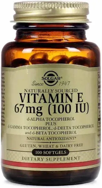 Solgar Vitamin E 100 IU Mixed