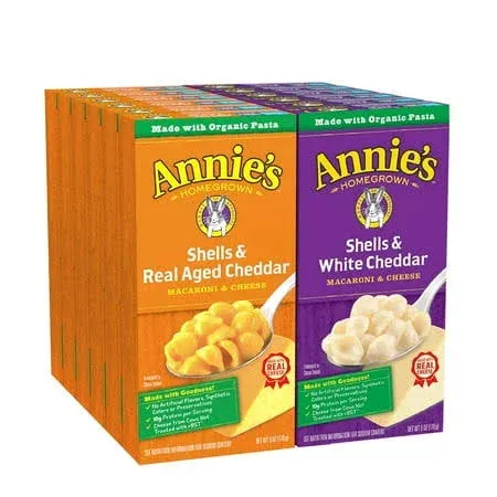 Annie's Organic Macaroni and Cheese Variety Pack