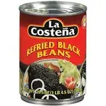 La COSTENA: Refried Black Beans, 20.5 oz