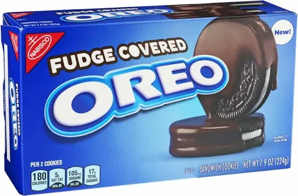 Oreo Chocolate Fudge Covered Sandwich Cookie (7.9 oz)