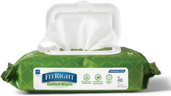 Aloetouch Quilted Personal Cleansing Wipes