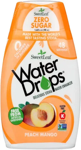 Sweetleaf Water Drops Peach Mango