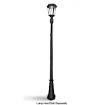 Decorative Post 79 inch Black Post Lighting, Easy Installation