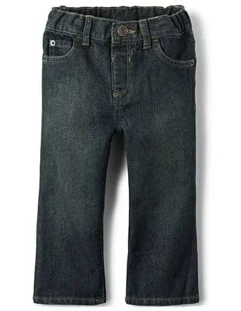 The Children's Place Baby Boys' Basic Bootcut Jeans