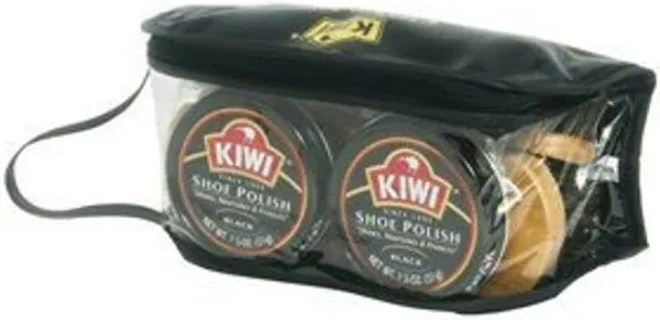 Kiwi Deluxe Shine Military Shoes Care Kit Black