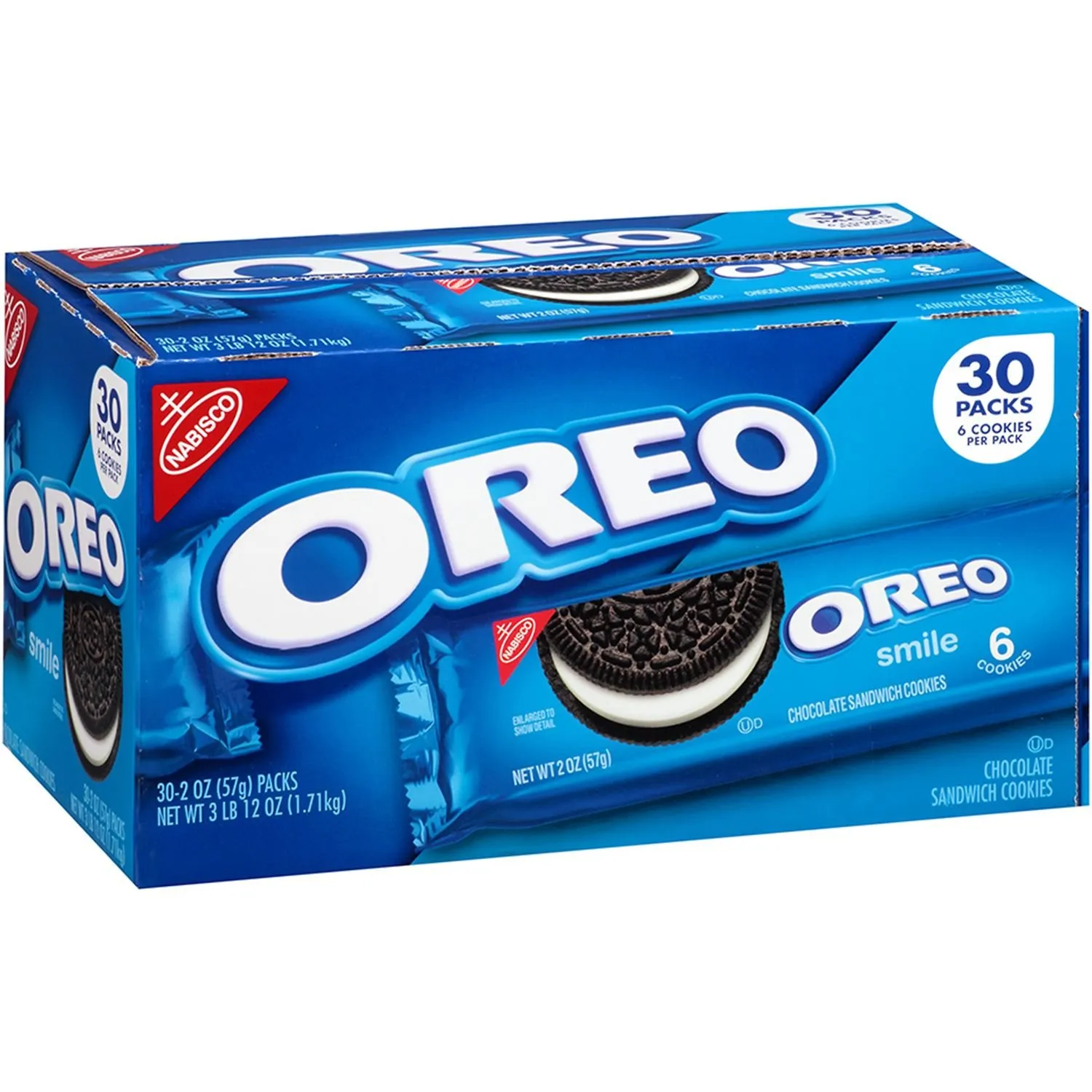 Oreos Single Serve 2 oz 30 Count