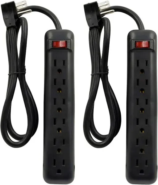 6-outlet Power Strips