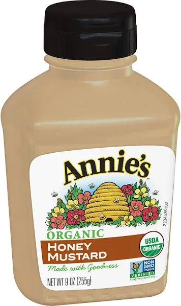 Annie's Honey Mustard, Organic - 9 oz