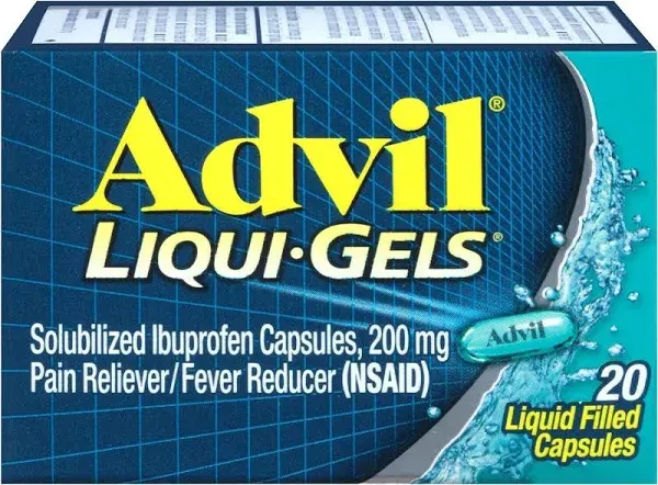 Advil Liqui-Gels 200 mg Capsules