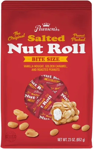 Pearson's Bite Size Salted Nut Roll